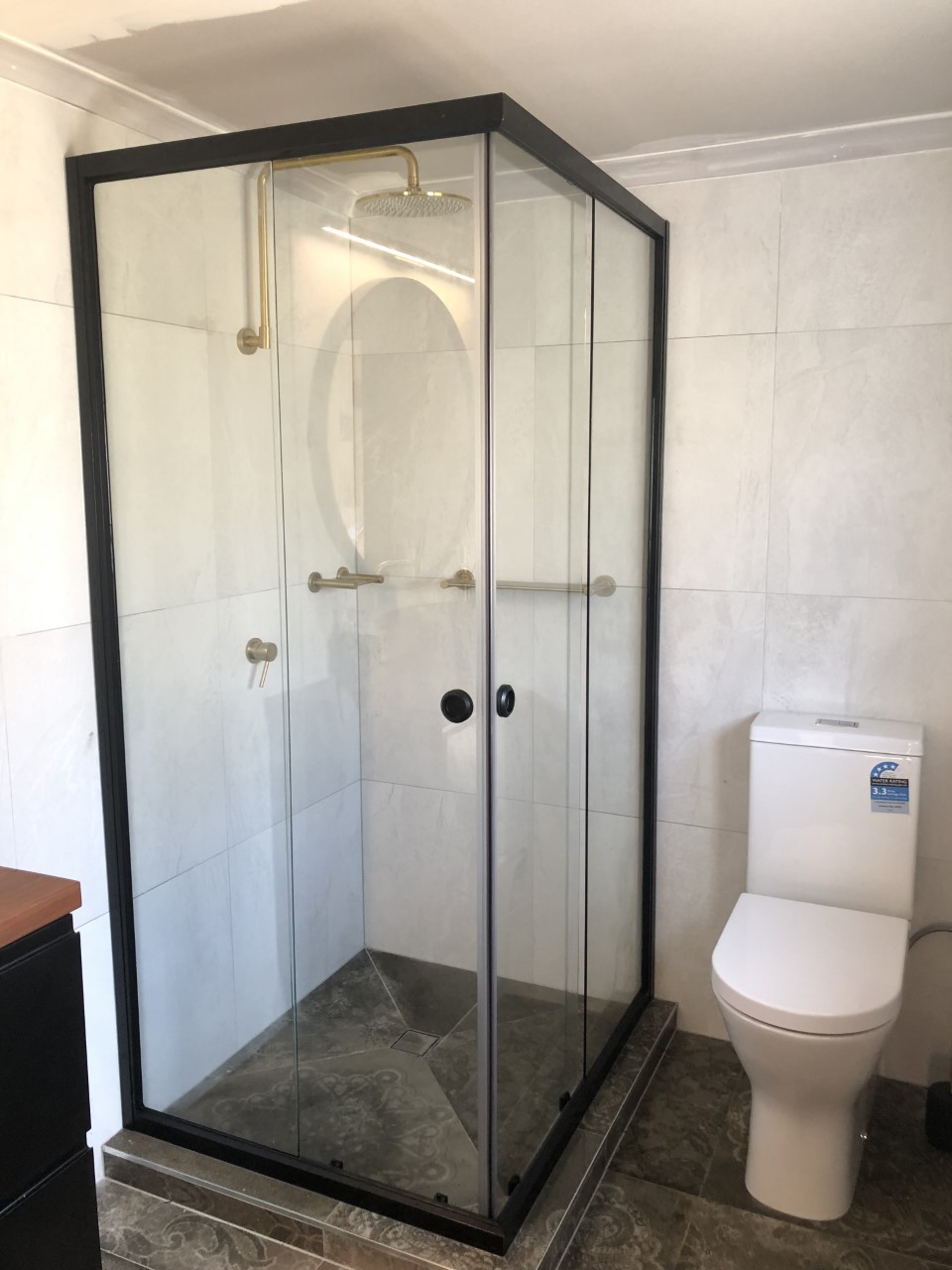 Momentum Sliding Shower Screen Brisbane JRC Glass Solutions